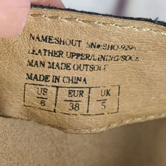 Taos Nameshout Leather Croc Slide Sandals Cushioned Footbed Comfort - Picture 11 of 11